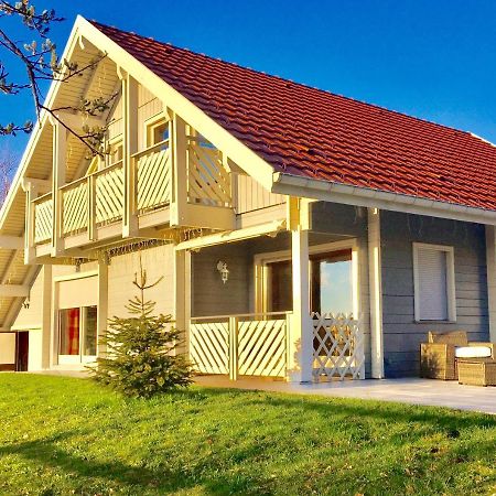 Chalet Le Flocon Bleu - Mauselaine Avec Vue Sur Le Lac De Жерарме Екстер'єр фото