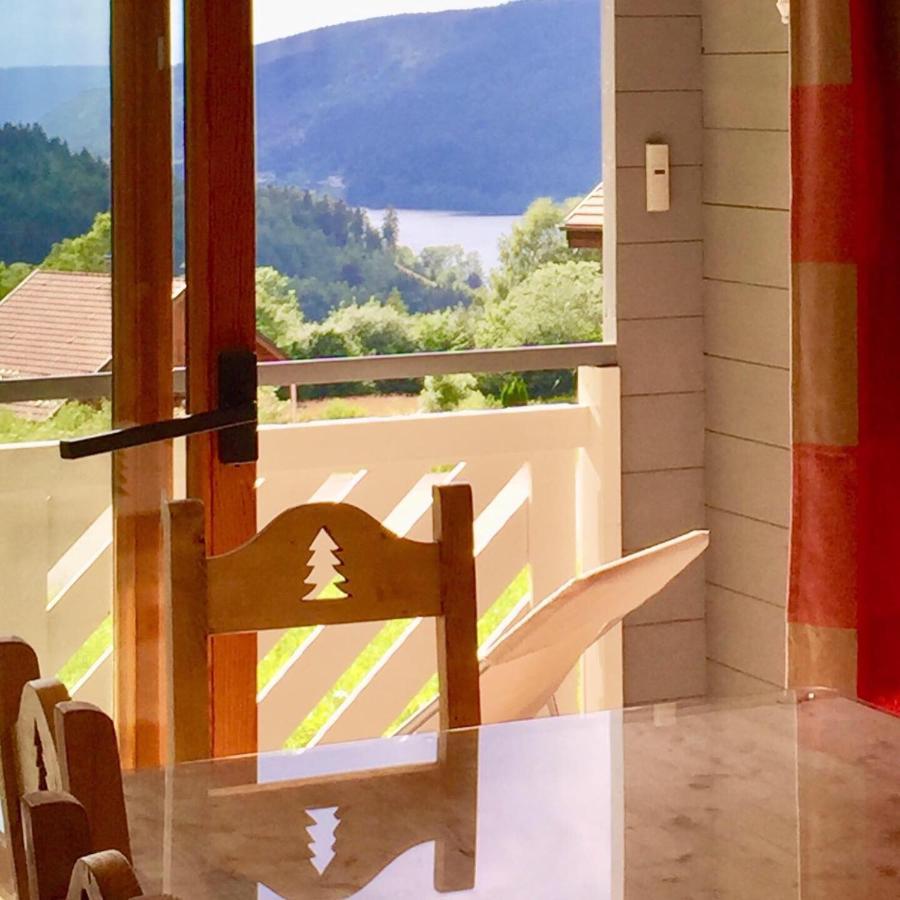 Chalet Le Flocon Bleu - Mauselaine Avec Vue Sur Le Lac De Жерарме Екстер'єр фото